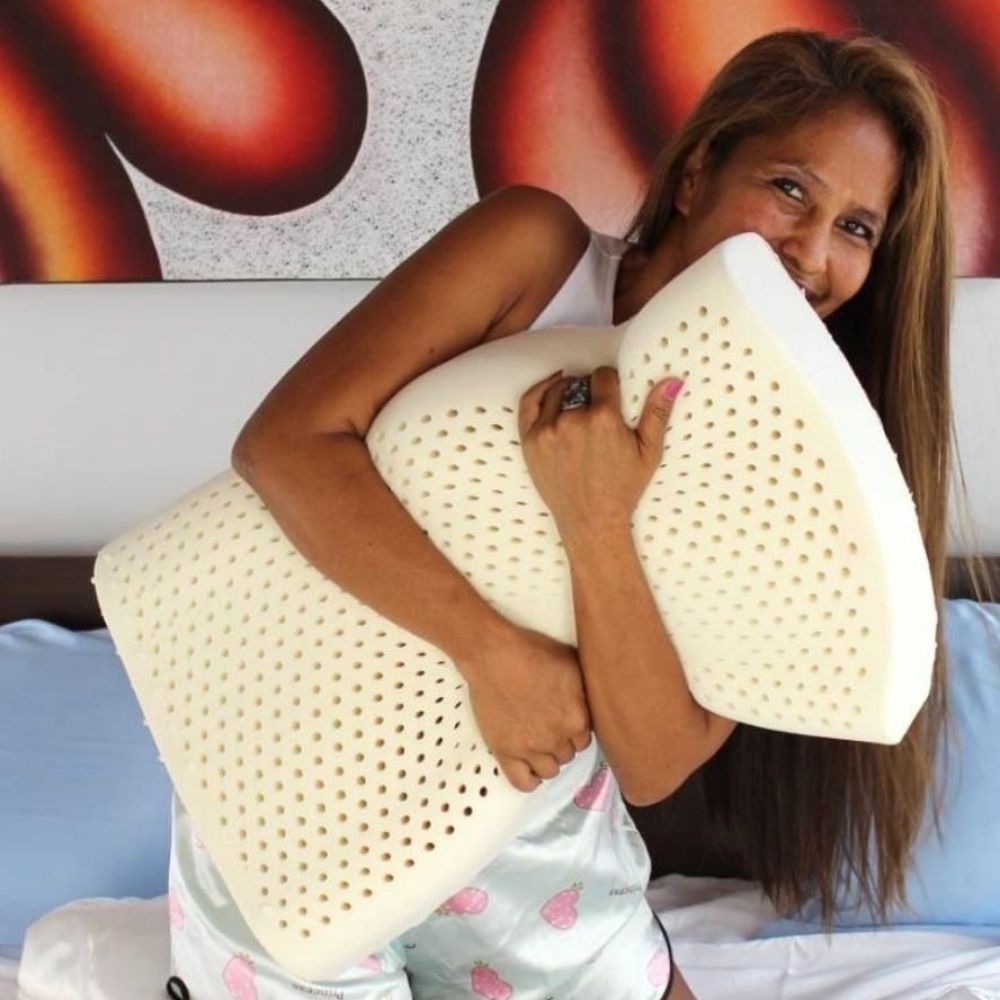 Natural Dunlop Latex Pillow Queen Size — image 16